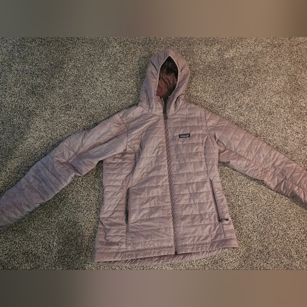 Patagonia Purple Puffer Jacket Quilted Insulation